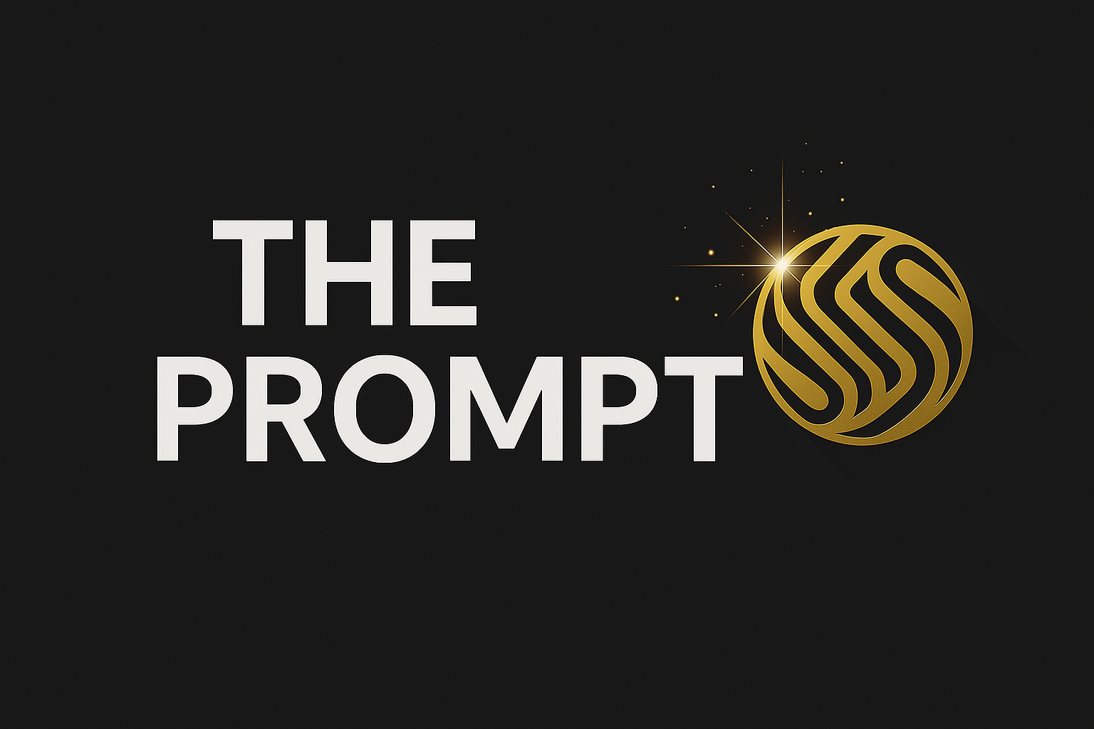 Black and gold AI newsletter banner from Business AI Studio